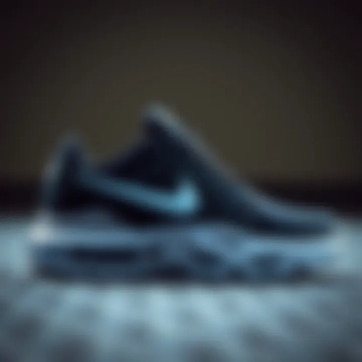 Sleek design of Nike shoes