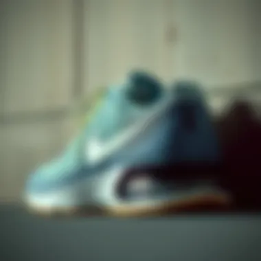 Technical specifications of Nike athletic shoes