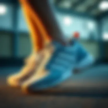 Innovative features of Adidas athletic shoes highlighted
