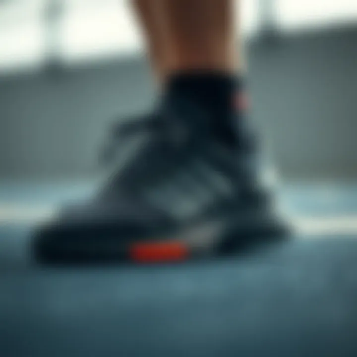 A detailed look at the advanced materials used in Adidas footwear, emphasizing breathability and durability