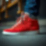 Adidas Forum Mid shoes showcasing design details