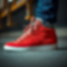 Adidas Forum Mid shoes showcasing design details