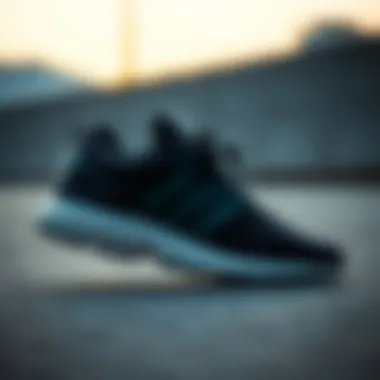 Stylish silhouette of the adidas Kantana shoes showcasing innovative design