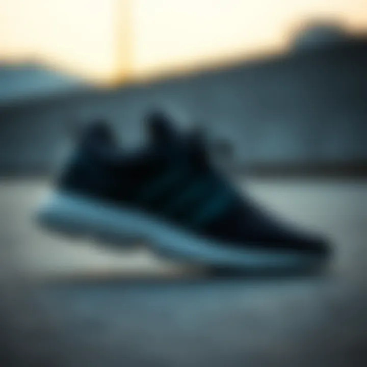 Stylish silhouette of the adidas Kantana shoes showcasing innovative design