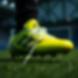 Adidas soccer cleats showcasing innovative design