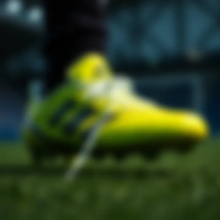 Adidas soccer cleats showcasing innovative design