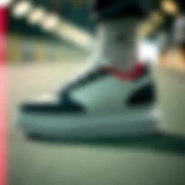 Comfort features of adidas Nizza Platform footwear