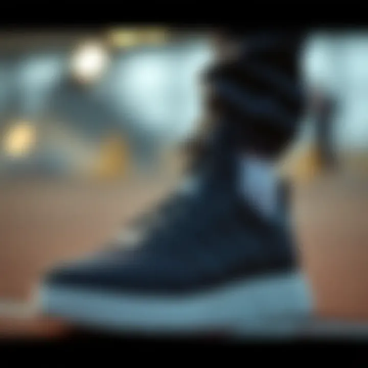 Material quality of adidas Nizza Platform sneakers