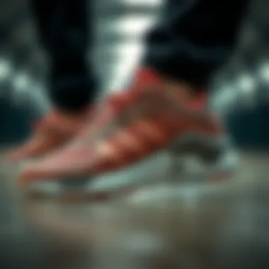 Adidas sports shoes showcasing a blend of style and functionality