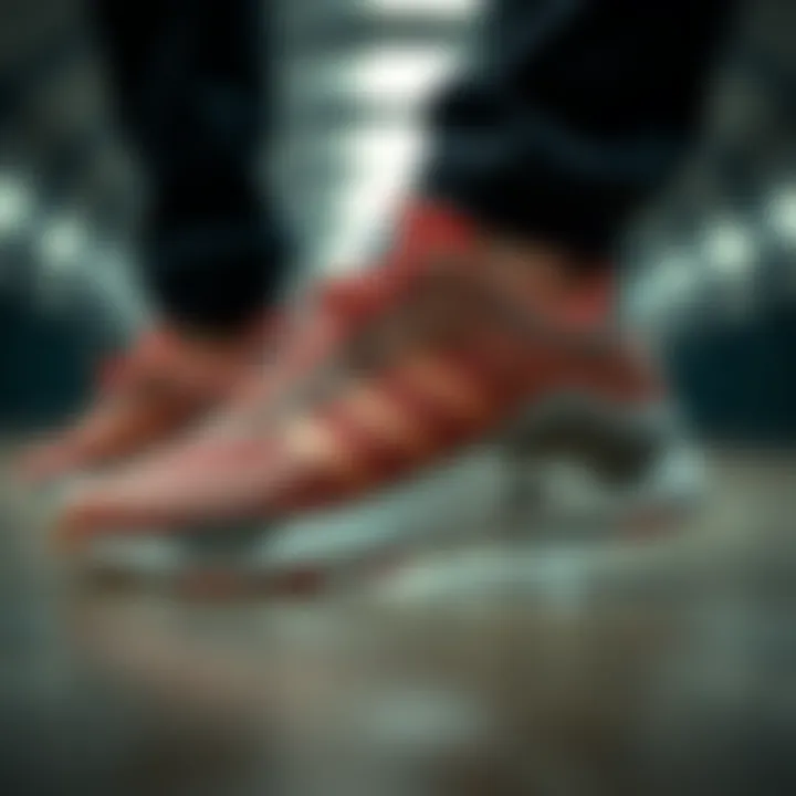 Adidas sports shoes showcasing a blend of style and functionality