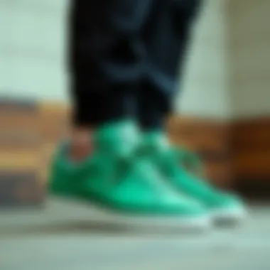 Stylish outfits paired with Adidas Stan Smith green.
