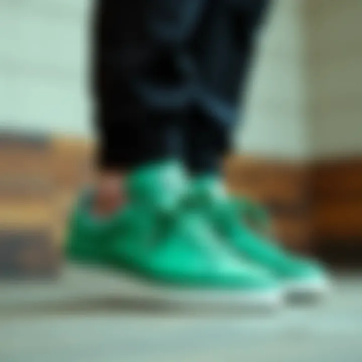 Stylish outfits paired with Adidas Stan Smith green.