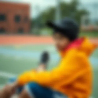 A collection of Air Jordan accessories and gear for boys, emphasizing style and functionality