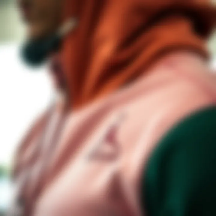 Close-up of Air Jordan clothing showcasing innovative design and comfort for active boys