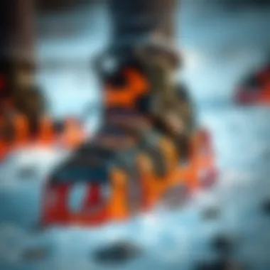 Variety of Air Crampons for Sports Different types of air crampons for various sports