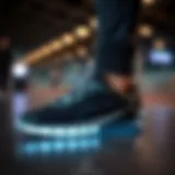 Stylish athletic footwear showcasing modern design