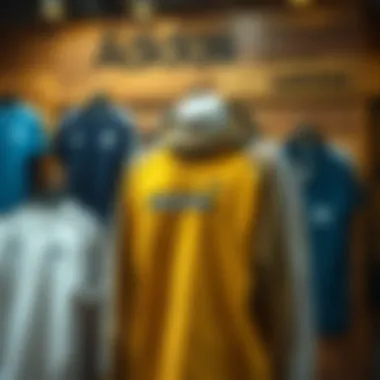 Adidas Athletic Apparel in Balıkesir Athletic apparel display featuring Adidas products