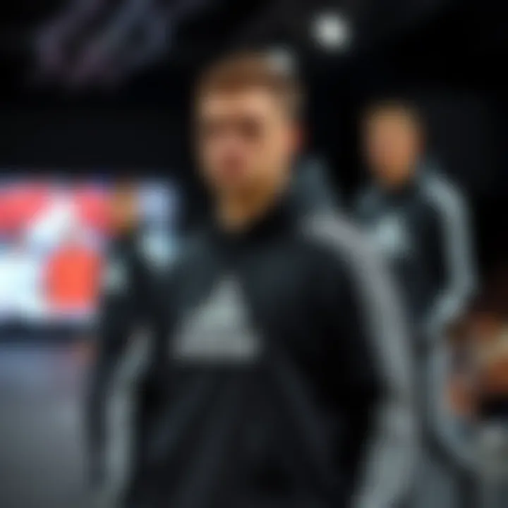 Adidas Sportswear Fashion Show Trendy sportswear fashion show featuring Adidas