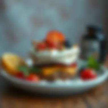 Balanced meal plan featuring creatine sources