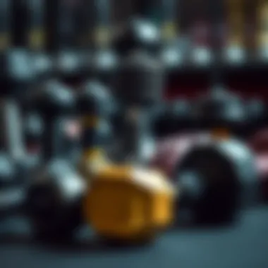 Exploring Dumbbell Varieties Various types of dumbbells showcasing different designs