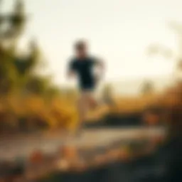 Running in nature to boost endorphin levels