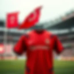 Celebration of Galatasaray's centenary jersey design