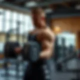 Proper form of the incline dumbbell press