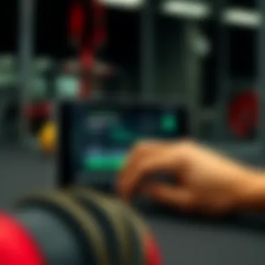 Personalized Fitness Program Personalized fitness program on digital device