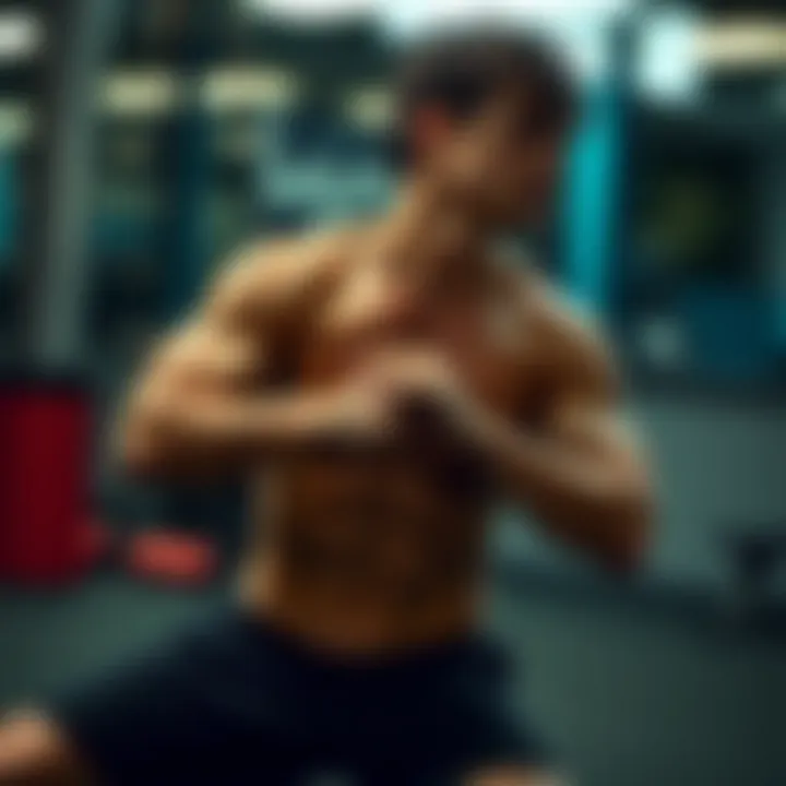 Targeting core muscles through stretching exercises