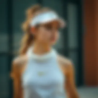 An active girl enjoying sports while wearing fashionable activewear.