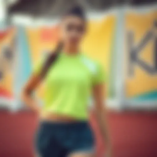 Stylish sports outfit for girls showcasing the balance between functionality and fashion.