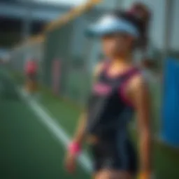 Stylish girls' sports outfit for active play