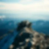 Breathtaking Summit View A breathtaking mountain summit view