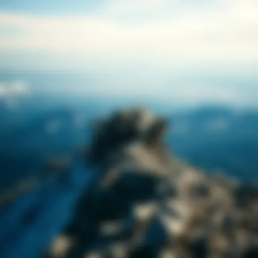 Breathtaking Summit View A breathtaking mountain summit view