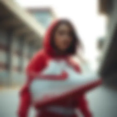 Nike Air Force showcasing trends in athletic fashion