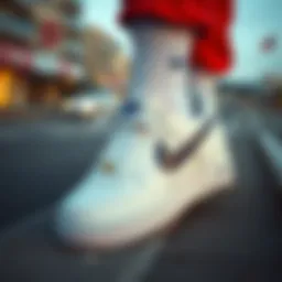 Nike Air Force shoes showcasing cultural significance in Turkey