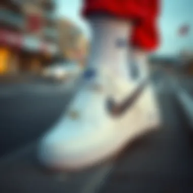 Nike Air Force shoes showcasing cultural significance in Turkey