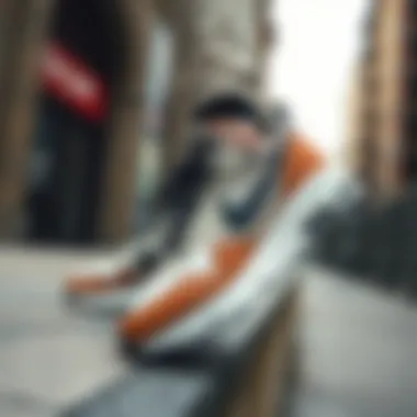 Embodying Urban Culture: Nike Air Max Excee Leather Lifestyle image capturing the essence of Nike Air Max Excee Leather in urban settings