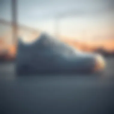 Elegant design of Nike Air white sneakers highlighting its premium materials