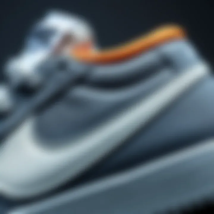 Close-up of Nike Blazer Jumbo materials