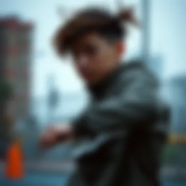 Nike Blazer in action during a sports activity