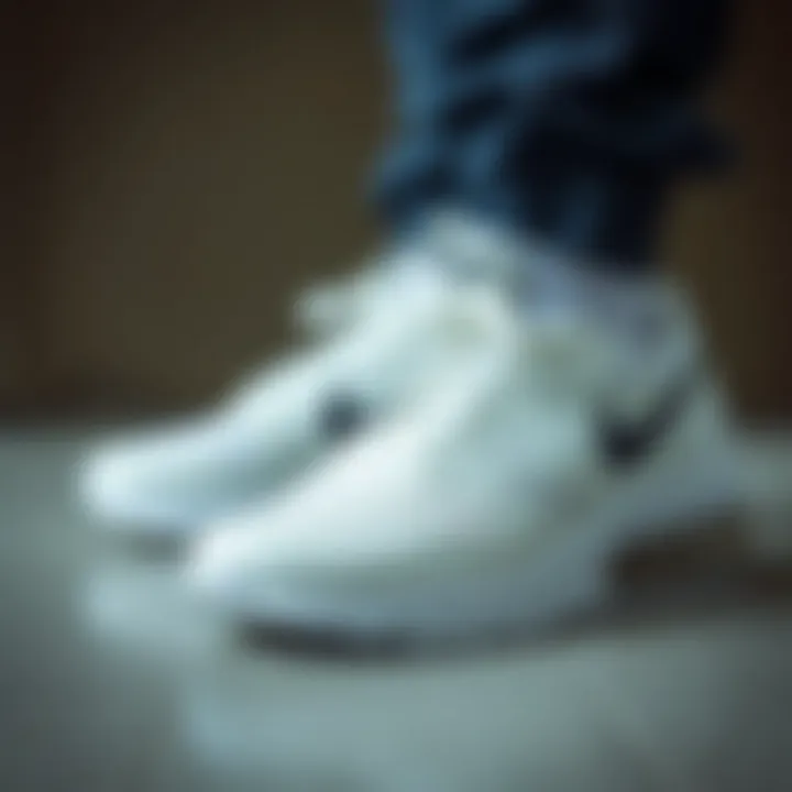 Material analysis highlighting premium quality used in Nike shoes