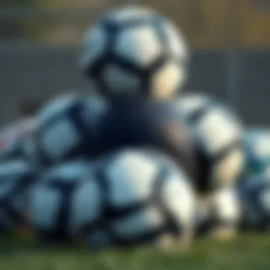 Different types of Nike footballs for various playing styles