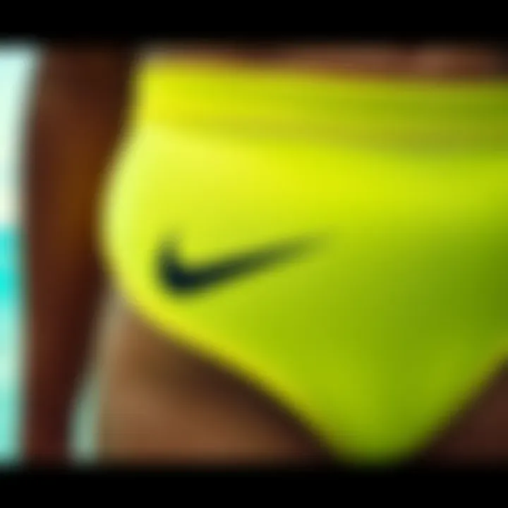 High-quality materials used in Nike swimwear collection