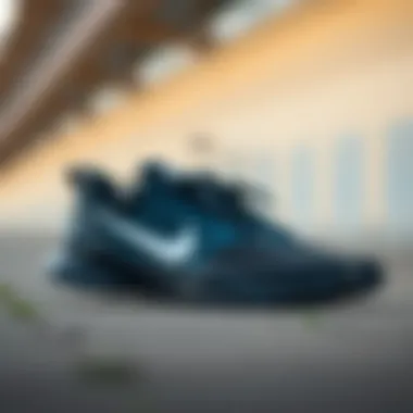 Stylish design showcasing Nike Metcon 8's aesthetic appeal