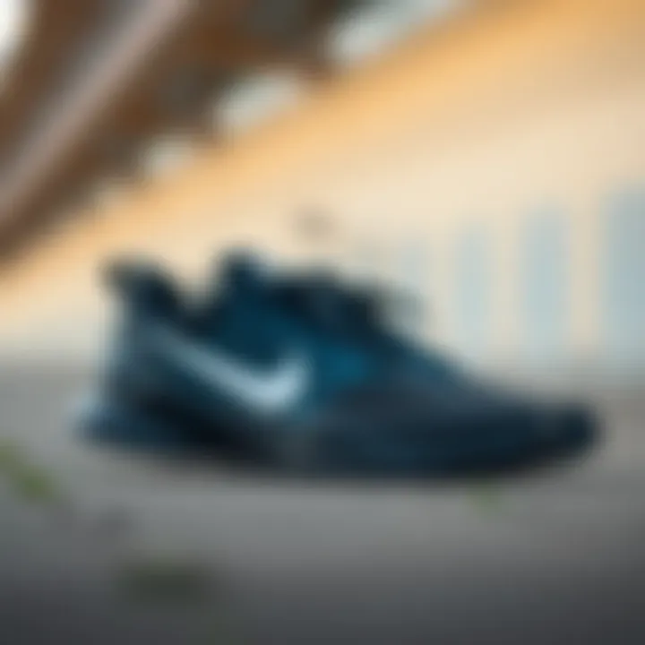 Stylish design showcasing Nike Metcon 8's aesthetic appeal