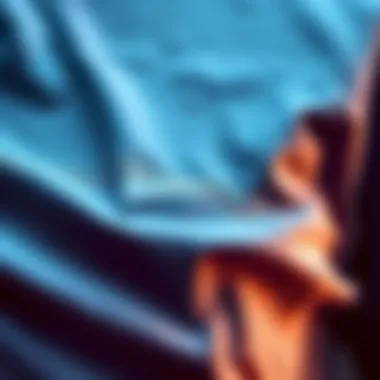 Close-up of the technical fabric of the Nike Pro T-Shirt emphasizing breathability.