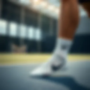 Optimal Comfort in Every Match Nike tennis socks providing optimal comfort during play