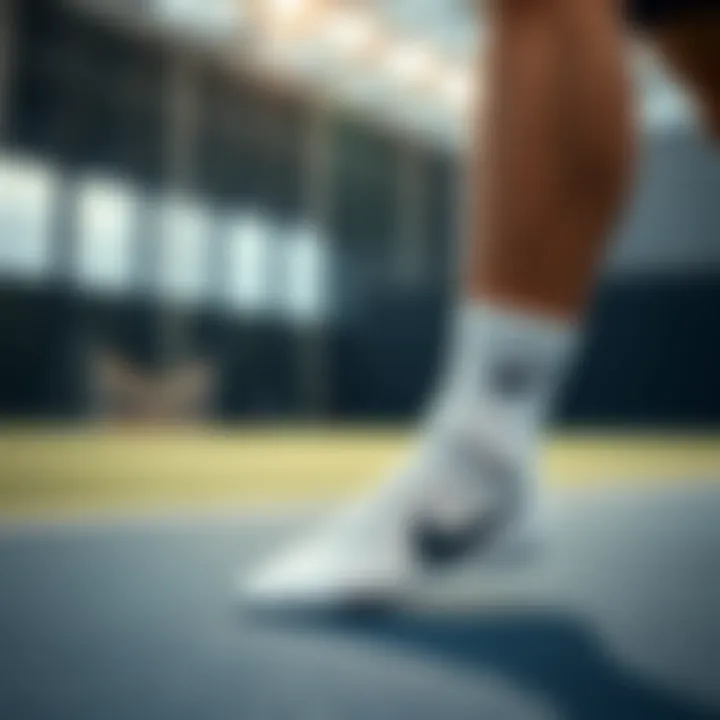 Optimal Comfort in Every Match Nike tennis socks providing optimal comfort during play