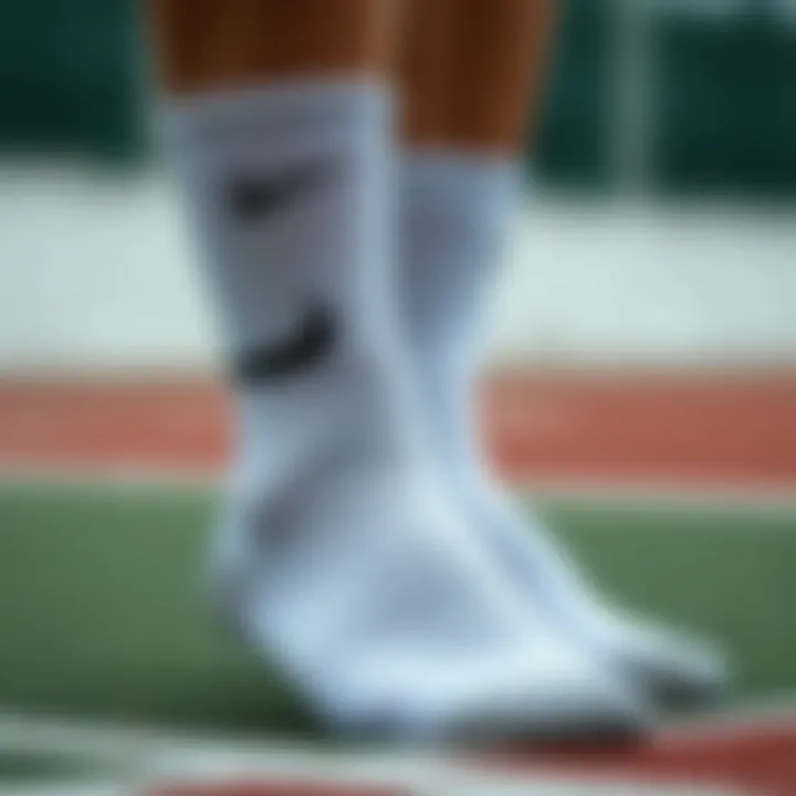 Built to Last: Performance Materials Durable materials used in Nike tennis socks for performance